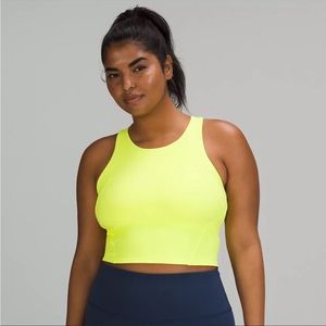 LNWT INVIGORATE TRAIN TANK lululemon size 12 - electric lemon